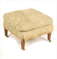 Howard and Sons of London antique footstool.jpg